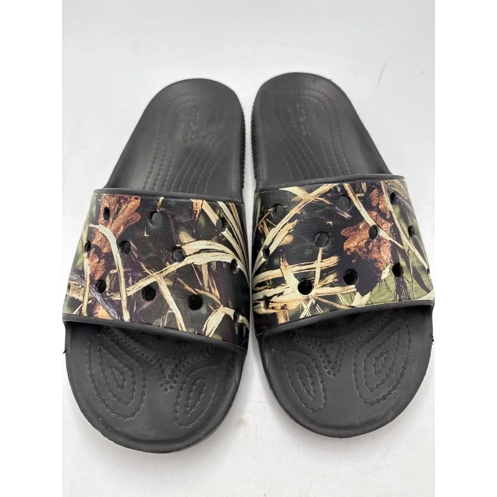 Crocs Camo Realtree Slide Sandals Men Size 8 Women Size 10‎